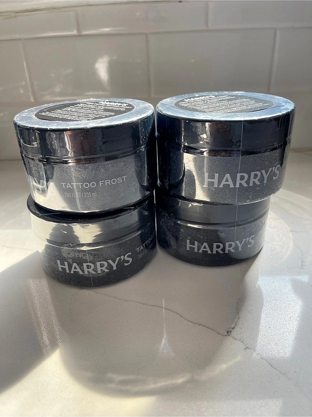 Harry's Tattoo Frost Tattoo Aftercare Gel Black NWT